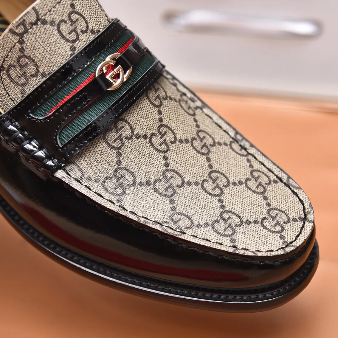 Men's shoes 💰580 📛📛Original (water-dyed cow lining) Gucci GUCCI official website formal shoes 🌀 Italian 🇮🇹 imported cowhide ➕ top imported water-dyed cowhide lining 💋 fine handmade original bottom, the real thing looks better when photographed in person Standard size 38-44